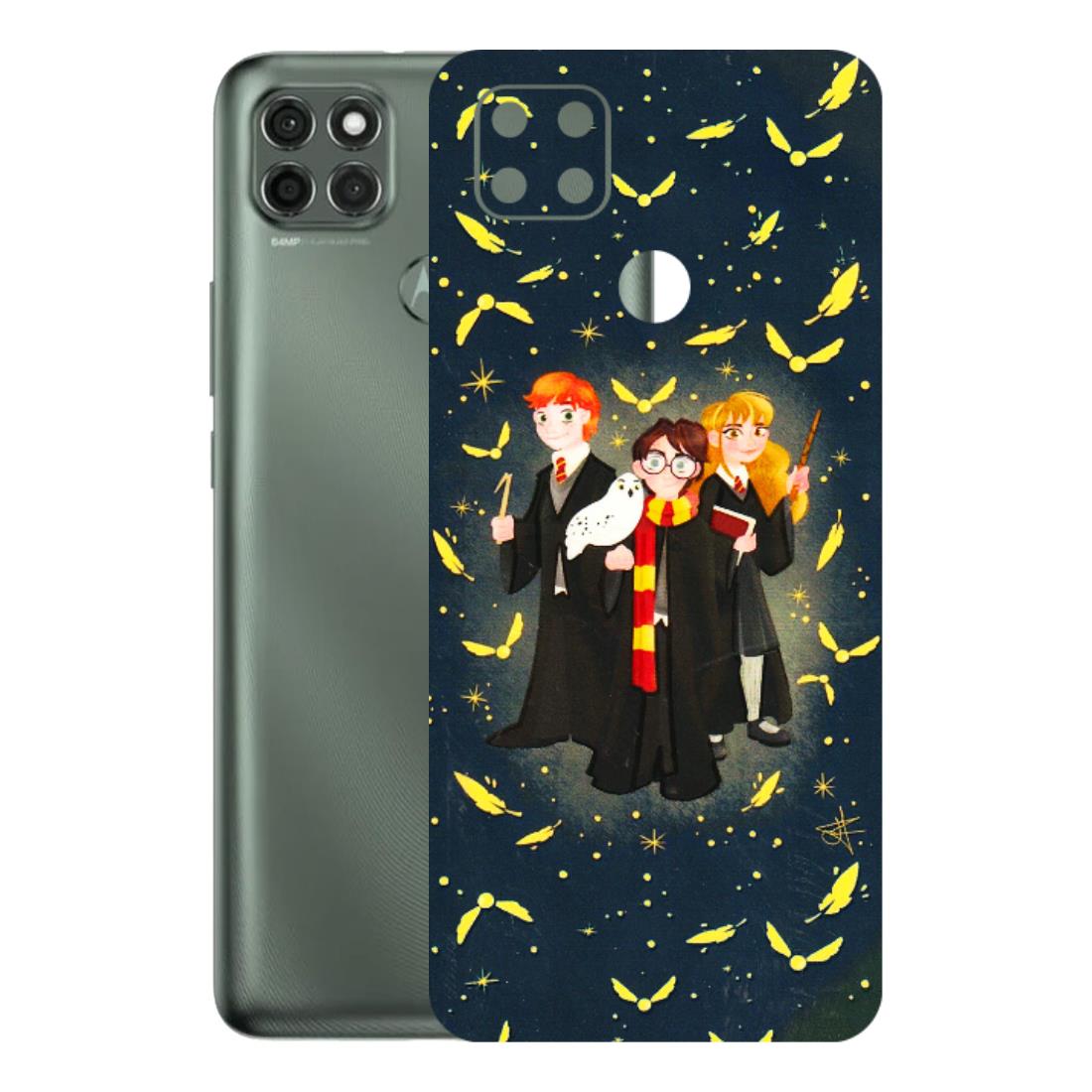 Motorola Phone Skins (All Models) - Harry Potter - 3D Embossed Finish (L-183) Motorola Moto G9 Power