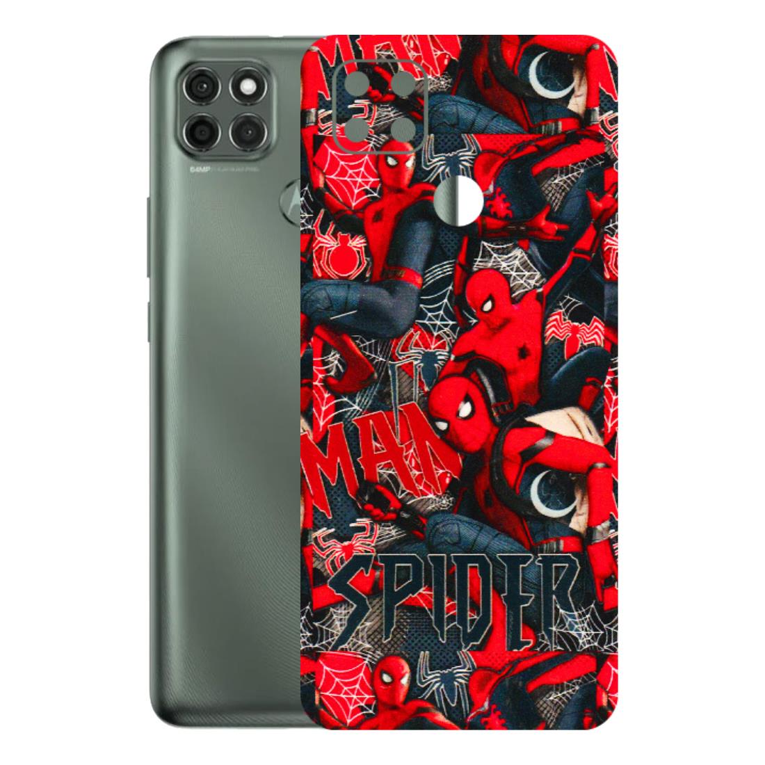 Motorola Phone Skins (All Models) - SpiderMan Cool - 3D Embossed Finish (L-188) Motorola Moto G9 Power