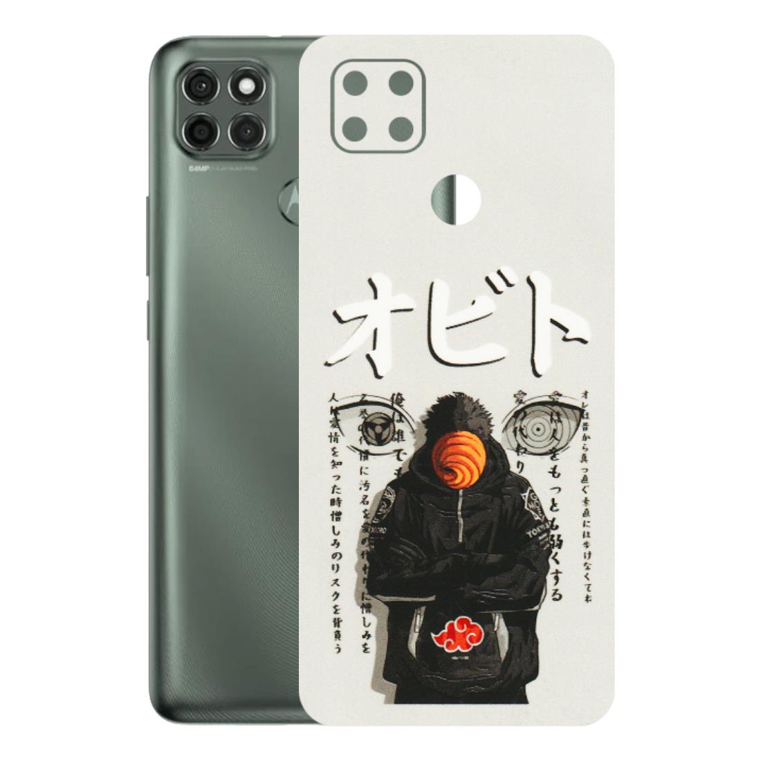 Motorola Phone Skins (All Models) - Obito Anime Eye - 3D Embossed Finish (L-19) Motorola Moto G9 Power