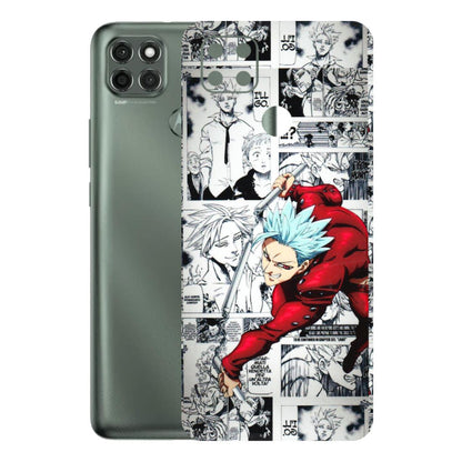 Motorola Phone Skins (All Models) - Anime Comic - 3D Embossed Finish (L-192) Motorola Moto G9 Power