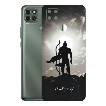 Motorola Phone Skins (All Models) - Jai Siya Ram - 3D Embossed Finish (L-200) Motorola Moto G9 Power