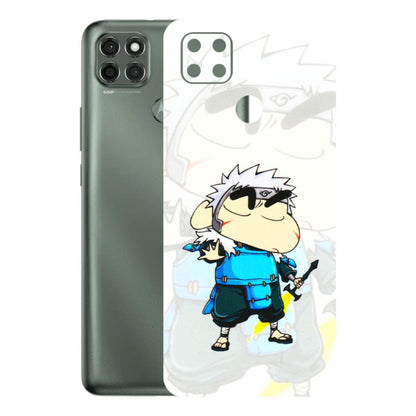Motorola Phone Skins (All Models) - Angry Young Shinchan - 3D Embossed Finish (L-226) Motorola Moto G9 Power