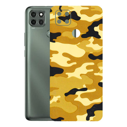 Motorola Phone Skins (All Models) - Indian Camo - 3D Embossed Finish (L-228) Motorola Moto G9 Power