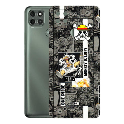 Motorola Phone Skins (All Models) - Cuffy Anime MonkeyCamic - 3D Embossed Finish (L-242) Motorola Moto G9 Power