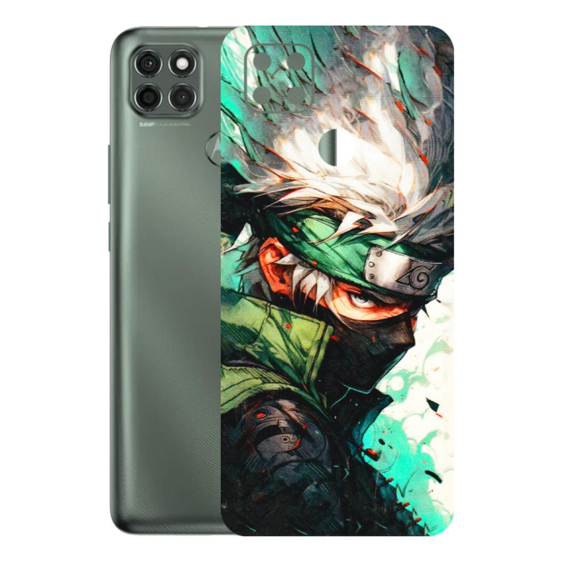 Motorola Phone Skins (All Models) - Kakashi Side Profile - 3D Embossed Finish (L-249) Motorola Moto G9 Power