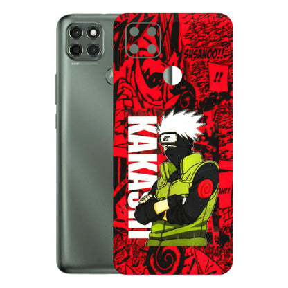 Motorola Phone Skins (All Models) - Kakashi Red Anime - 3D Embossed Finish (L-251) Motorola Moto G9 Power