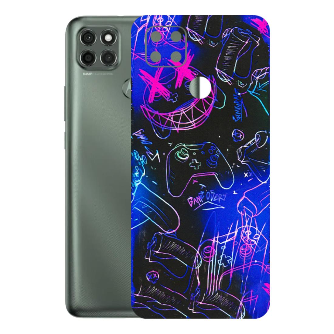 Motorola Phone Skins (All Models) - Gamers Paradise - 3D Embossed Finish (L-258) Motorola Moto G9 Power