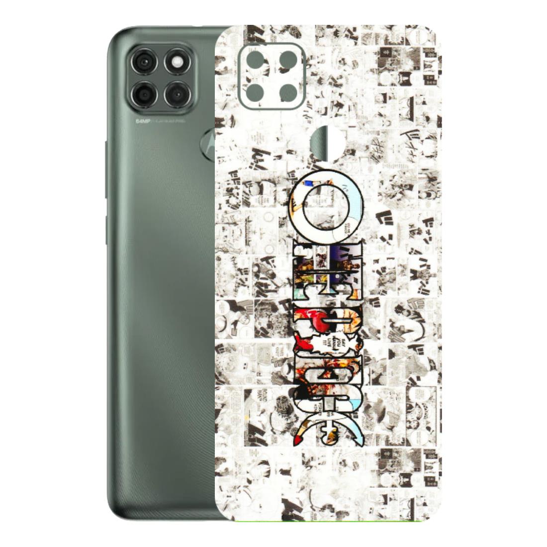 Motorola Phone Skins (All Models) - One Piece Manga - 3D Embossed Finish (L-26) Motorola Moto G9 Power