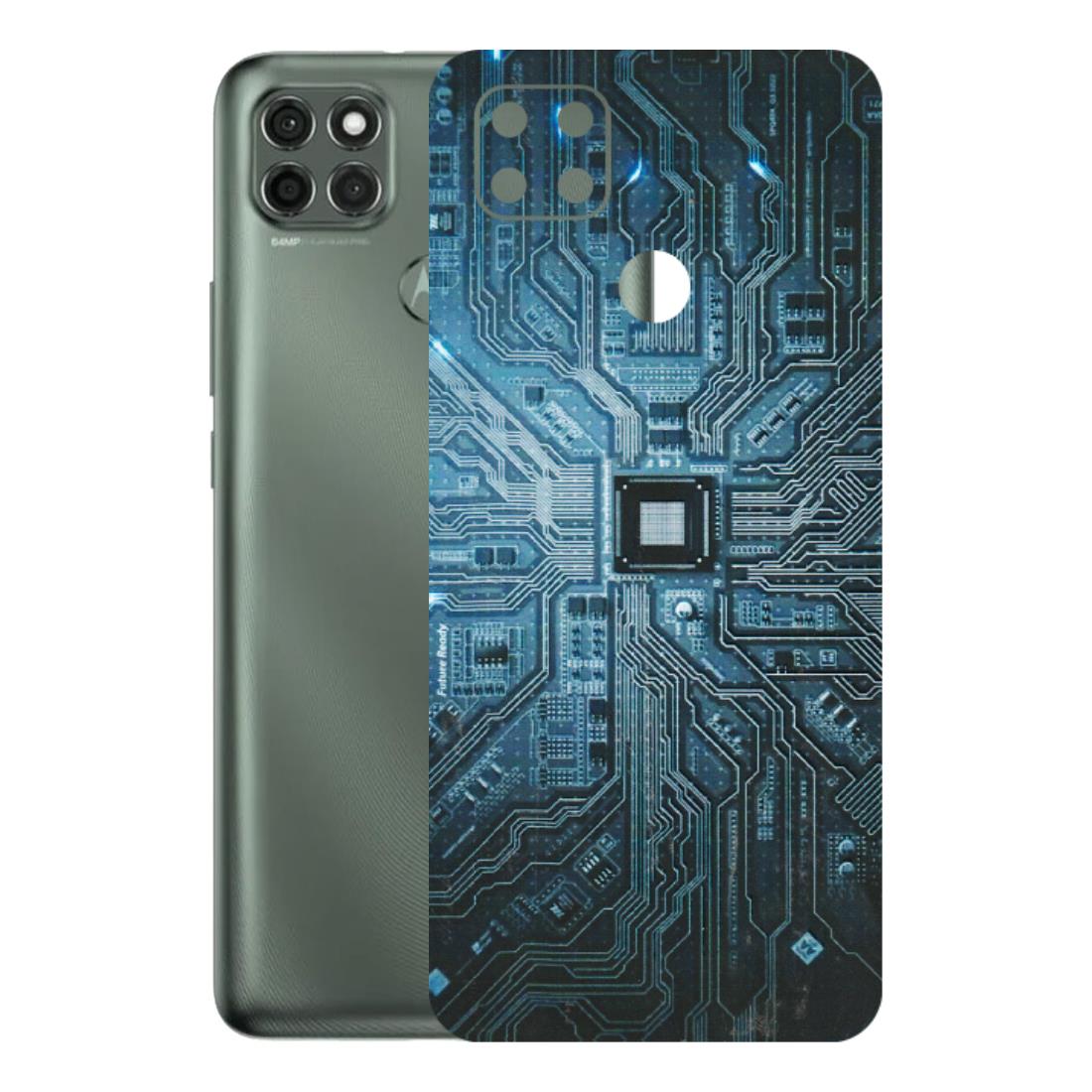 Motorola Phone Skins (All Models) - Original Circuit - 3D Embossed Finish (L-267) Motorola Moto G9 Power