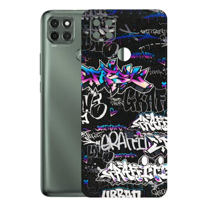 Motorola Phone Skins (All Models) - Graffiti Killer - 3D Embossed Finish (L-274) Motorola Moto G9 Power