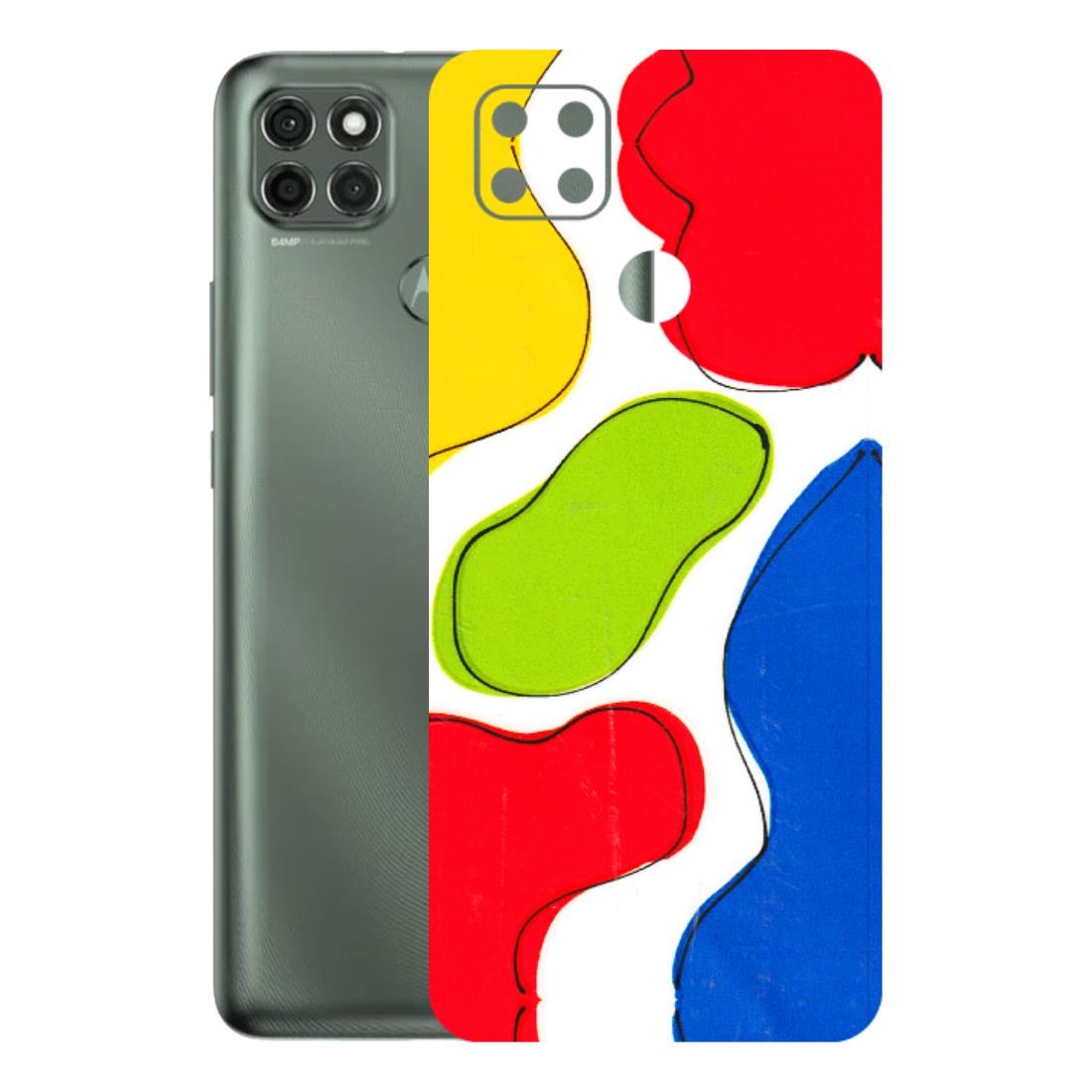 Motorola Phone Skins (All Models) - RGB Colour Paint - 3D Embossed Finish (L-284) Motorola Moto G9 Power