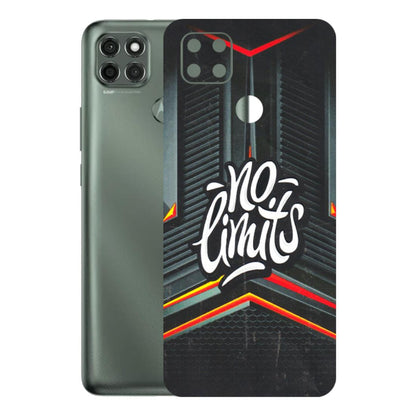 Motorola Phone Skins (All Models) - No Limits - 3D Embossed Finish (L-286) Motorola Moto G9 Power