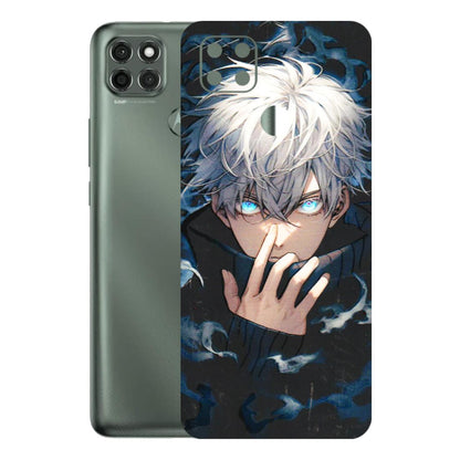 Motorola Phone Skins (All Models) - New Jujutsu Kaisen Anime - 3D Embossed Finish (L-313) Motorola Moto G9 Power
