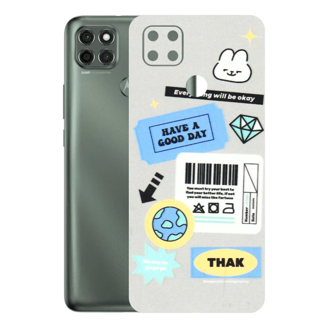 Motorola Phone Skins (All Models) - Will Be Okay Design - 3D Embossed Finish (L-316) Motorola Moto G9 Power
