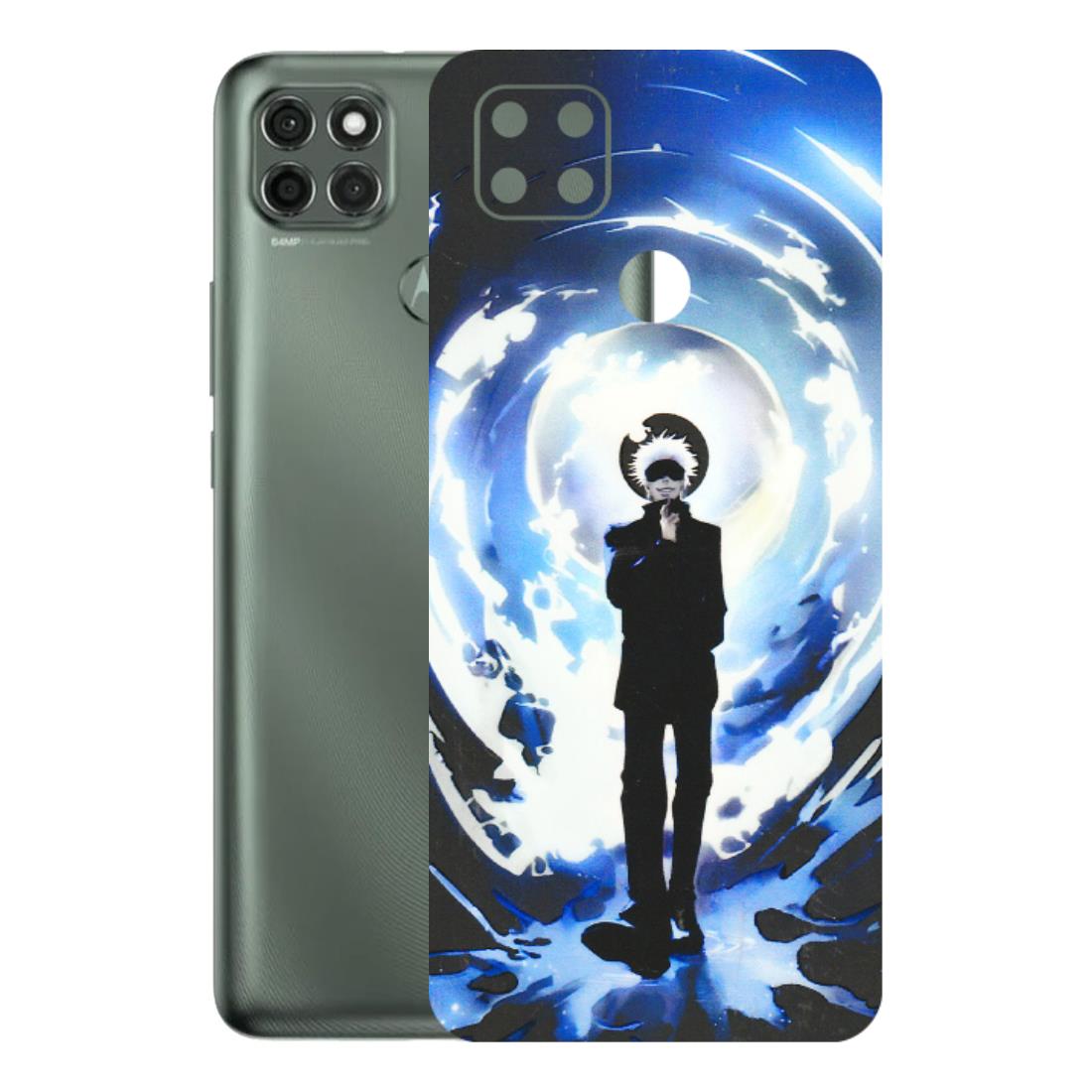 Motorola Phone Skins (All Models) - Jujustu Kaisen Anime Manga - 3D Embossed Finish (L-317) Motorola Moto G9 Power