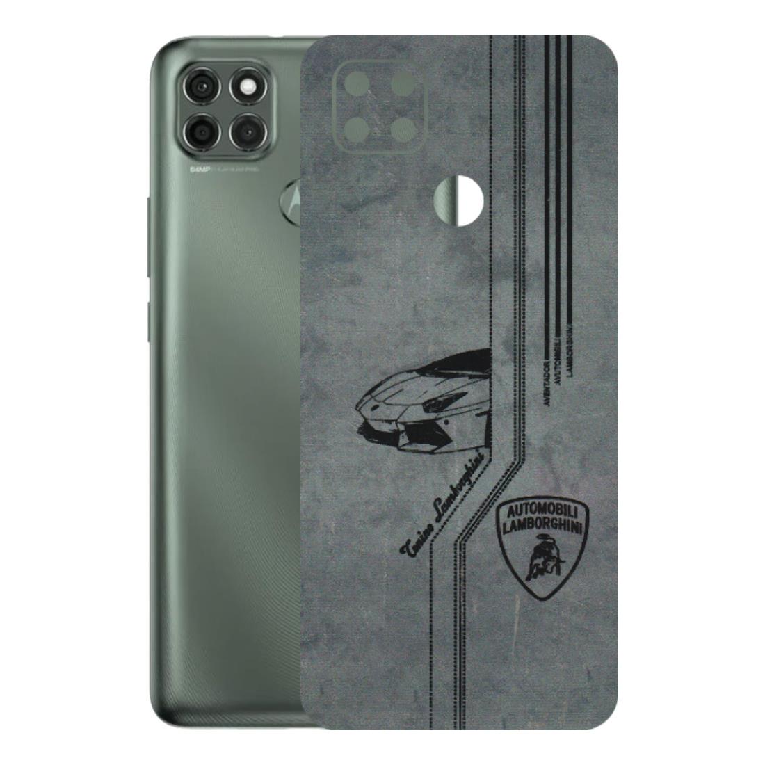Motorola Phone Skins (All Models) - New Lamborgini Aventador - 3D Embossed Finish (L-321) Motorola Moto G9 Power