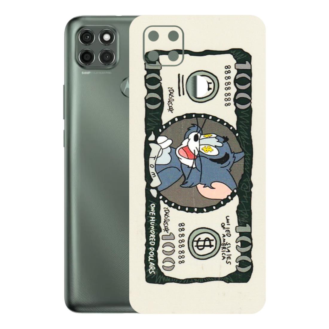 Motorola Phone Skins (All Models) - Tom Hundred Dollar - 3D Embossed Finish (L-324) Motorola Moto G9 Power