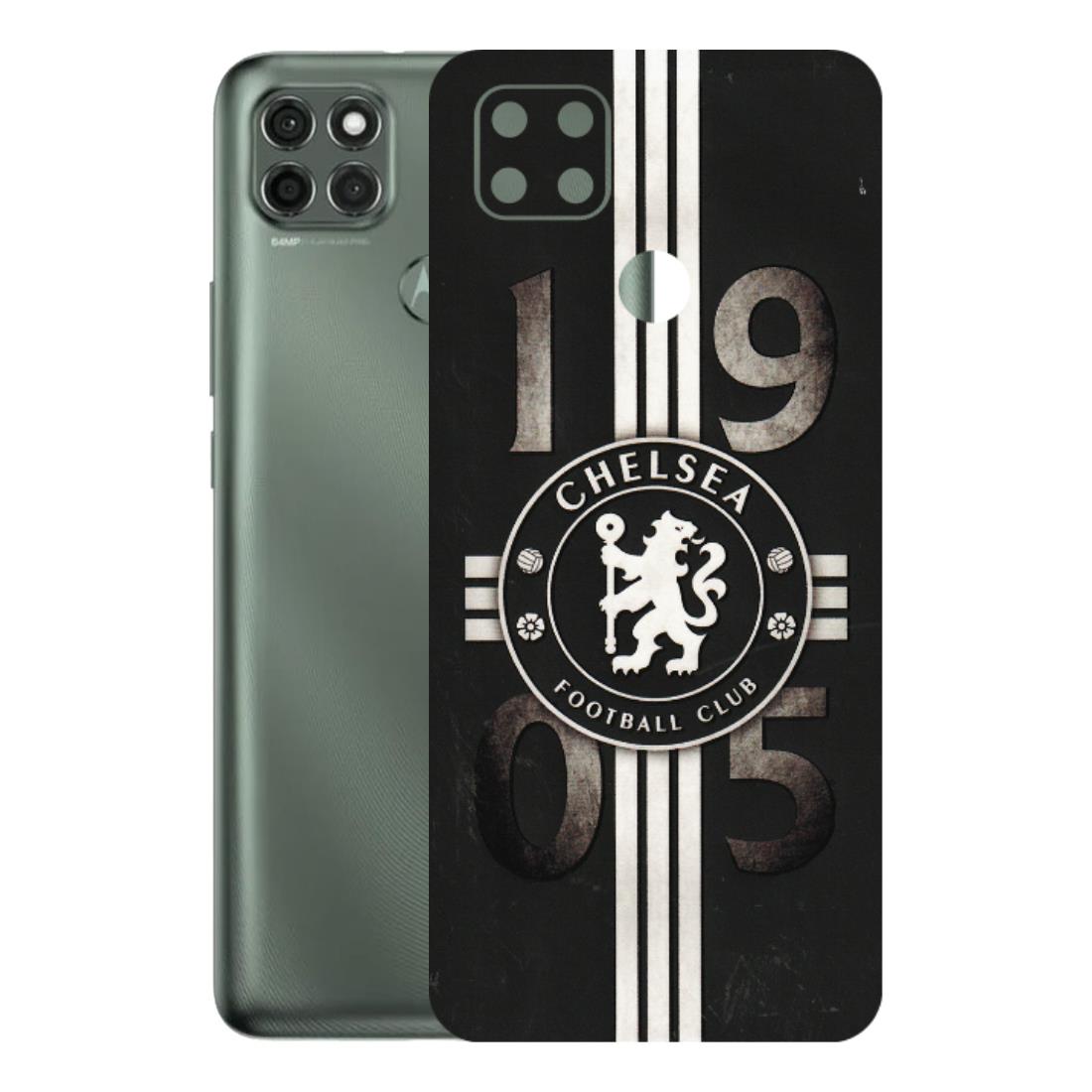 Motorola Phone Skins (All Models) - Chelsea Fan Club - 3D Embossed Finish (L-36) Motorola Moto G9 Power