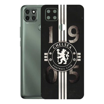 Motorola Phone Skins (All Models) - Chelsea Fan Club - 3D Embossed Finish (L-36) Motorola Moto G9 Power