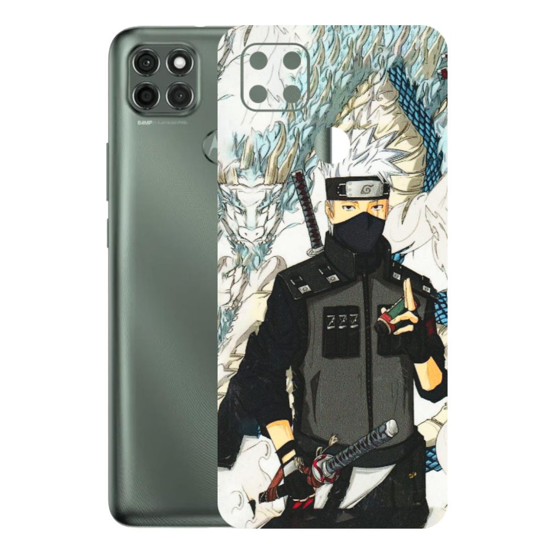 Motorola Phone Skins (All Models) - Kakashi Hatake Naruto Anime - 3D Embossed Finish (L-46) Motorola Moto G9 Power