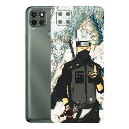 Motorola Phone Skins (All Models) - Kakashi Hatake Naruto Anime - 3D Embossed Finish (L-46) Motorola Moto G9 Power