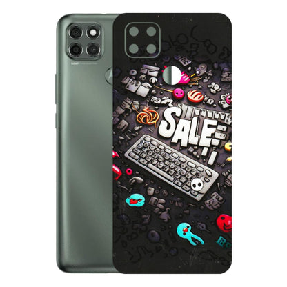 Motorola Phone Skins (All Models) - Gadgets Sale - 3D Embossed Finish (L-50) Motorola Moto G9 Power