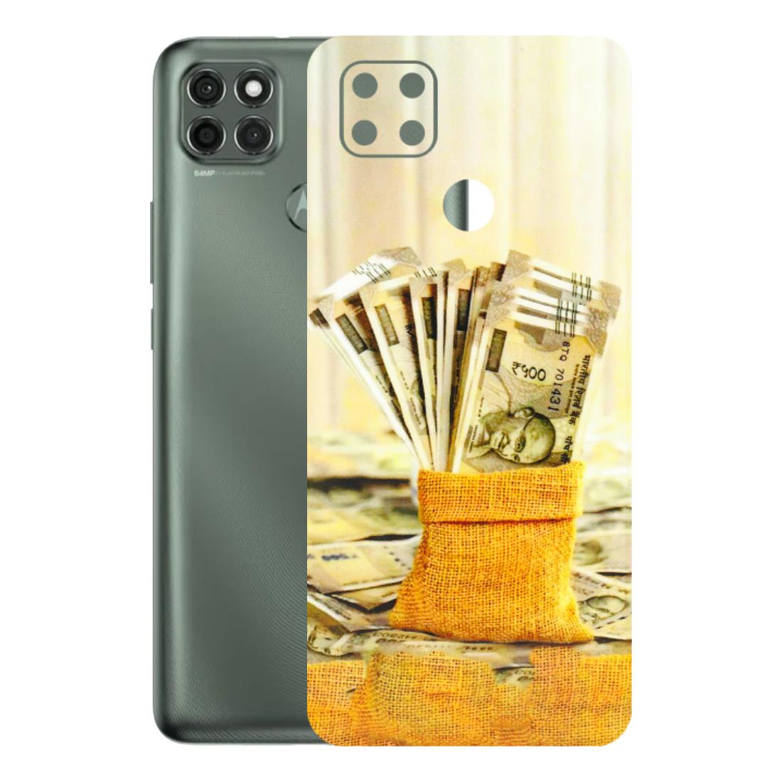 Motorola Phone Skins (All Models) - Show Me The Money - 3D Embossed Finish (L-52) Motorola Moto G9 Power