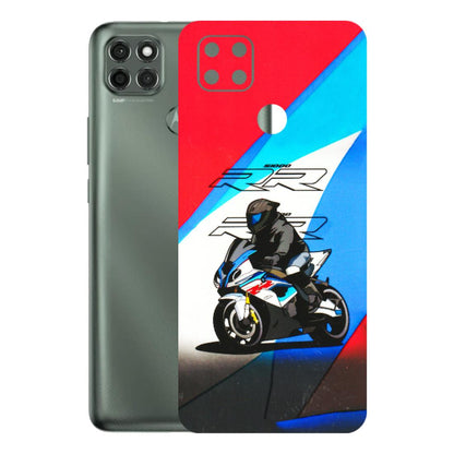 Motorola Phone Skins (All Models) - Bikers Love - 3D Embossed Finish (L-58) Motorola Moto G9 Power