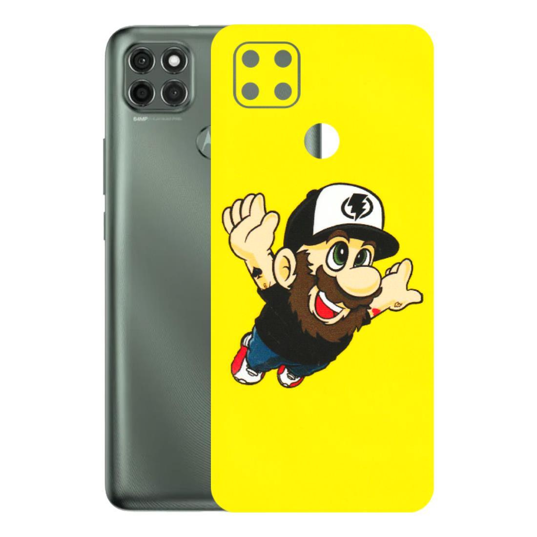Motorola Phone Skins (All Models) - Flying Beardo - 3D Embossed Finish (L-60) Motorola Moto G9 Power