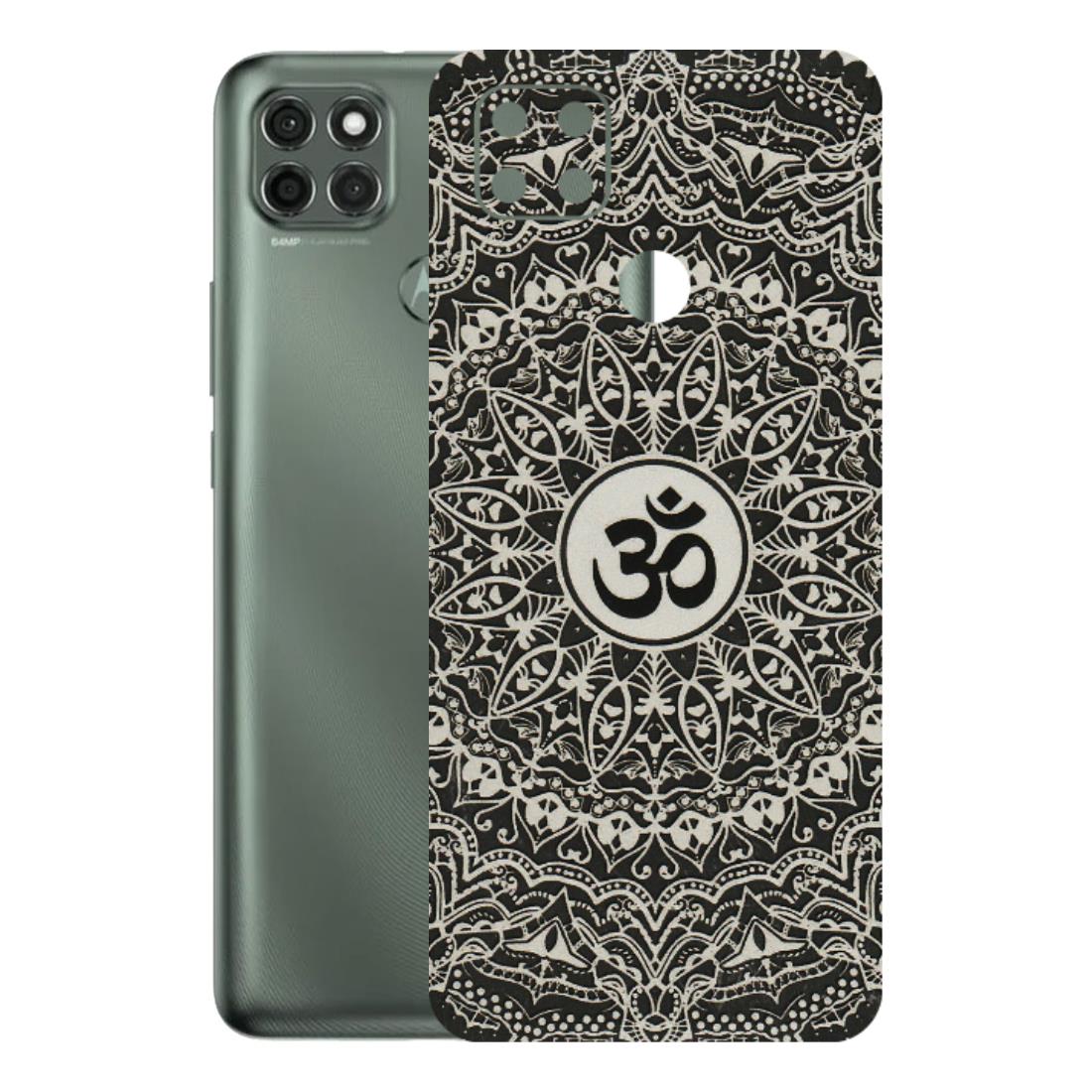 Motorola Phone Skins (All Models) - Aum Elegant Mandala - 3D Embossed Finish (L-62) Motorola Moto G9 Power