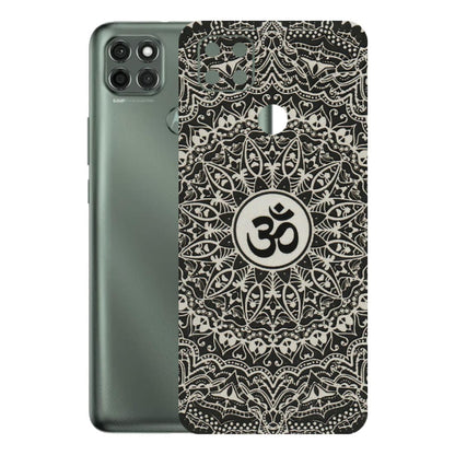 Motorola Phone Skins (All Models) - Aum Elegant Mandala - 3D Embossed Finish (L-62) Motorola Moto G9 Power