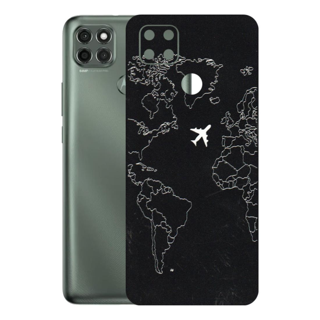 Motorola Phone Skins (All Models) - Never Ending Travel - 3D Embossed Finish (L-79) Motorola Moto G9 Power