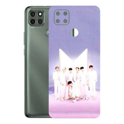 Motorola Phone Skins (All Models) - BTS - 3D Embossed Finish (L-94) Motorola Moto G9 Power