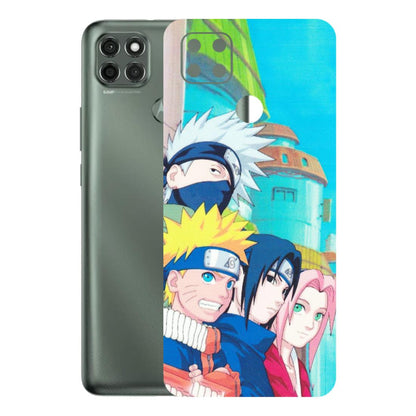 Motorola Phone Skins (All Models) - Team Minato And Kakashi - Matte Finish (M-101) Motorola Moto G9 Power