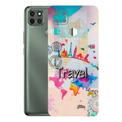 Motorola Phone Skins (All Models) - Travel The Wonders - Matte Finish (M-108) Motorola Moto G9 Power