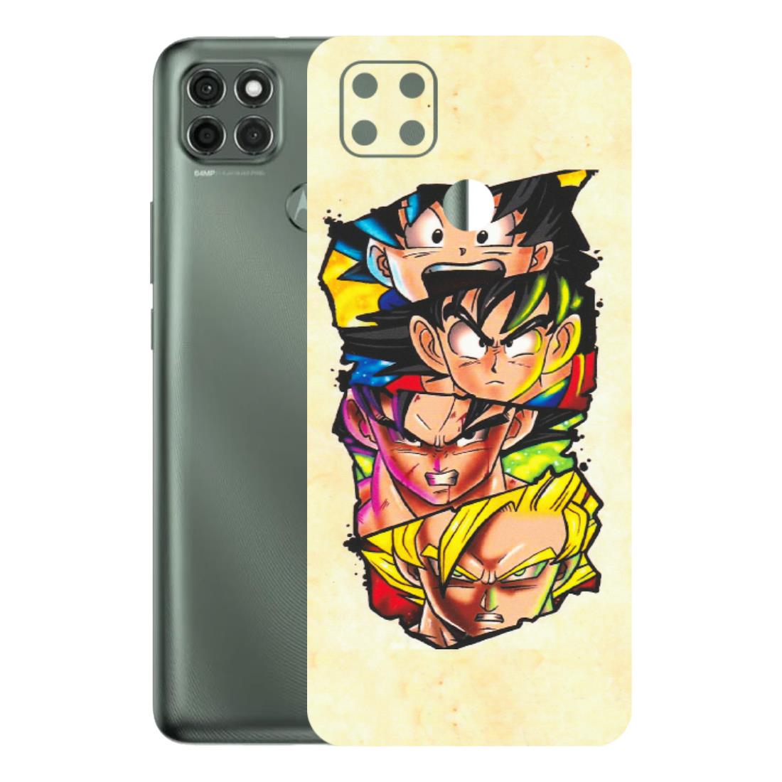 Motorola Phone Skins (All Models) - Angry Multi Anime - Matte Finish (M-113) Motorola Moto G9 Power
