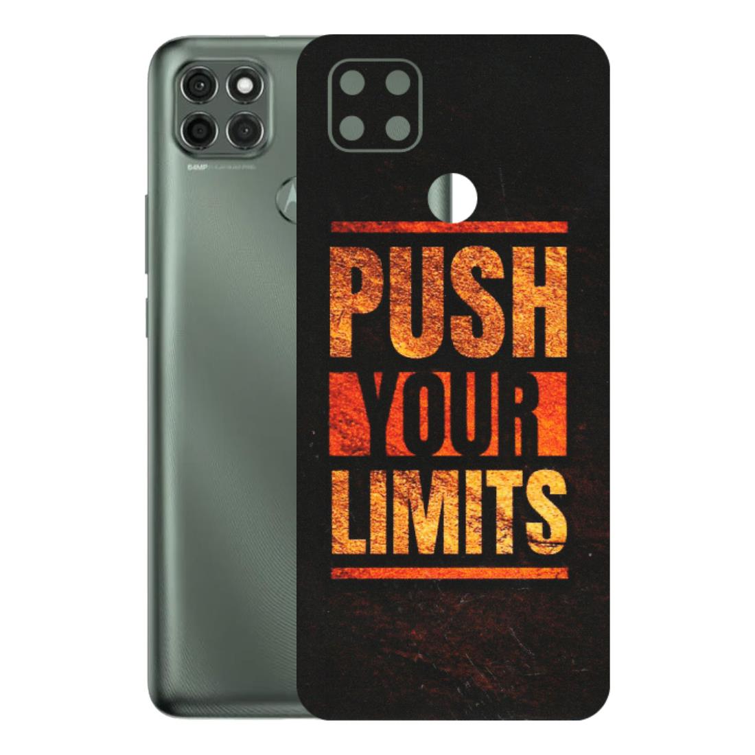 Motorola Phone Skins (All Models) - Push Your Limits - Matte Finish (M-118) Motorola Moto G9 Power