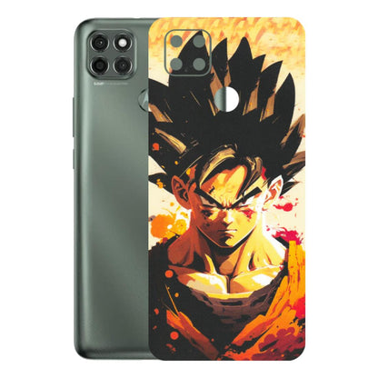 Motorola Phone Skins (All Models) - Angry Goku - Matte Finish (M-12) Motorola Moto G9 Power
