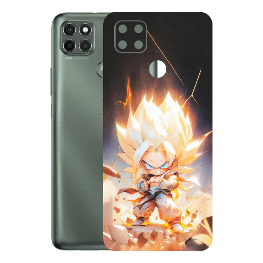 Motorola Phone Skins (All Models) - Goku Dragon Cute Anime - Matte Finish (M-131) Motorola Moto G9 Power