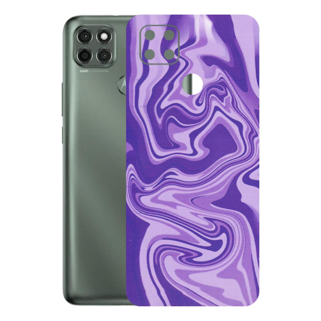 Motorola Phone Skins (All Models) - Hazy Purple Nights - Matte Finish (M-14) Motorola Moto G9 Power