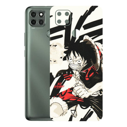 Motorola Phone Skins (All Models) - Monkey D.Luffy Manga Anime - Matte Finish (M-145) Motorola Moto G9 Power