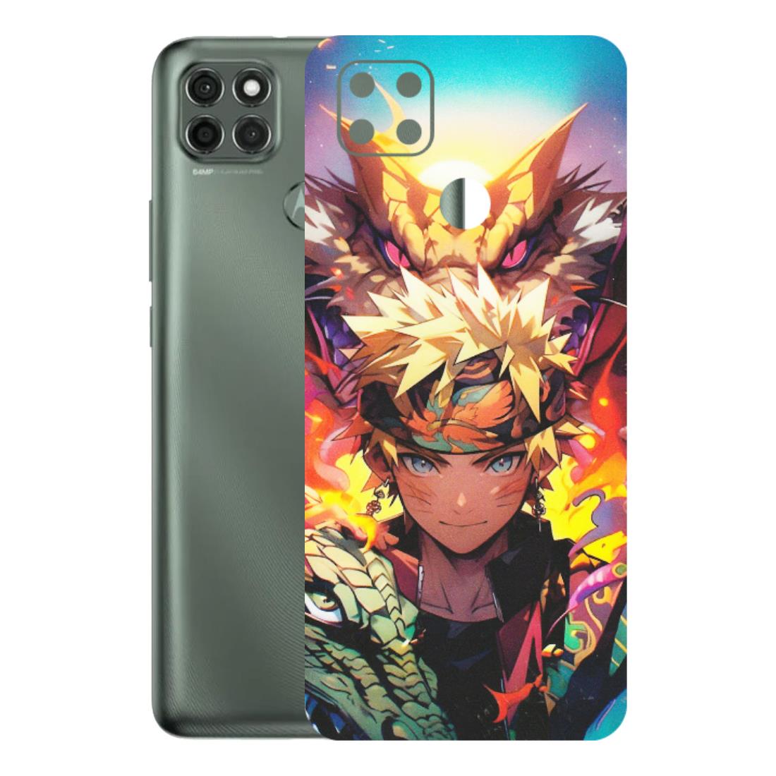 Motorola Phone Skins (All Models) - Angry Naruto Anime - Matte Finish (M-148) Motorola Moto G9 Power