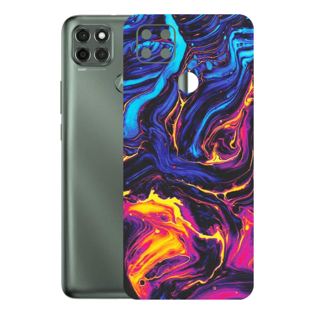 Motorola Phone Skins (All Models) - Abstract Paint Classy - Matte Finish (M-15) Motorola Moto G9 Power