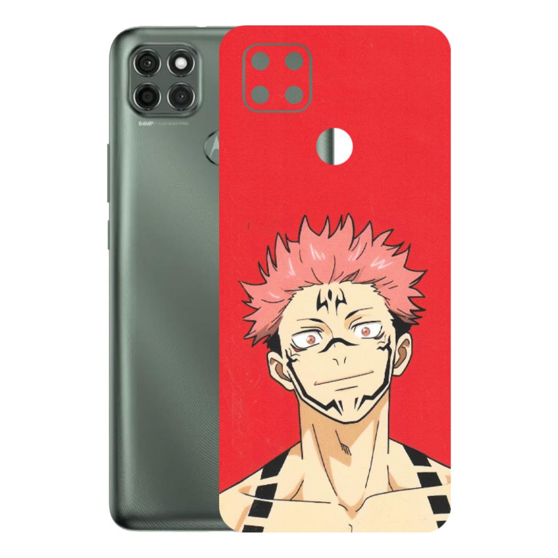 Motorola Phone Skins (All Models) - Ryomen Sukuna Fun Anime - Matte Finish (M-153) Motorola Moto G9 Power
