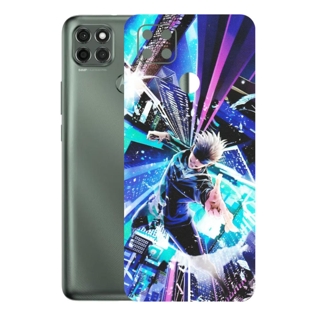 Motorola Phone Skins (All Models) - Manga Action Jujustu Kaisen Anime - Matte Finish (M-155) Motorola Moto G9 Power