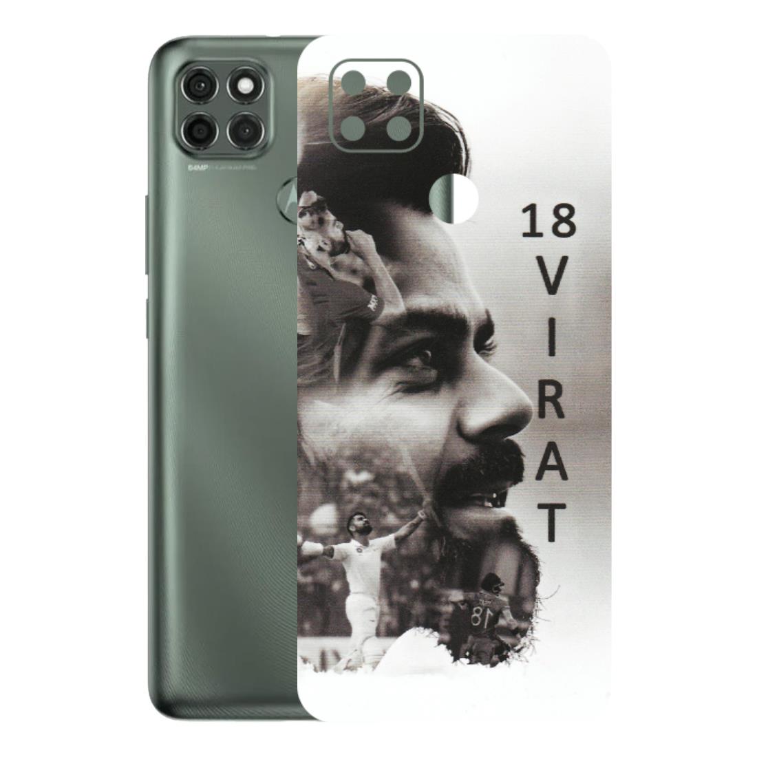 Motorola Phone Skins (All Models) - Virat Kohli Cricketer - Matte Finish (M-163) Motorola Moto G9 Power