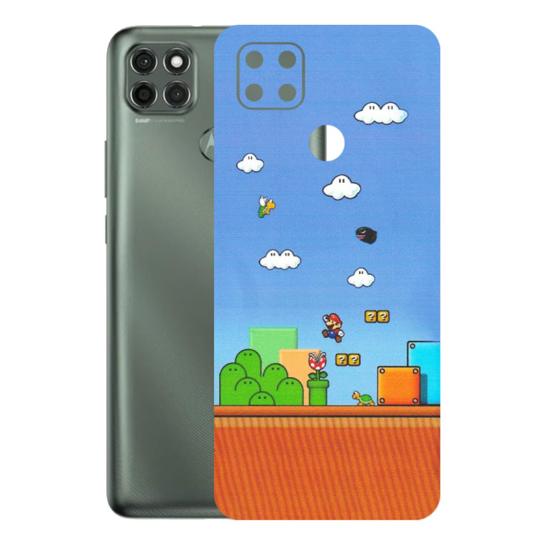 Motorola Phone Skins (All Models) - Mario Game Scene - Matte Finish (M-24) Motorola Moto G9 Power