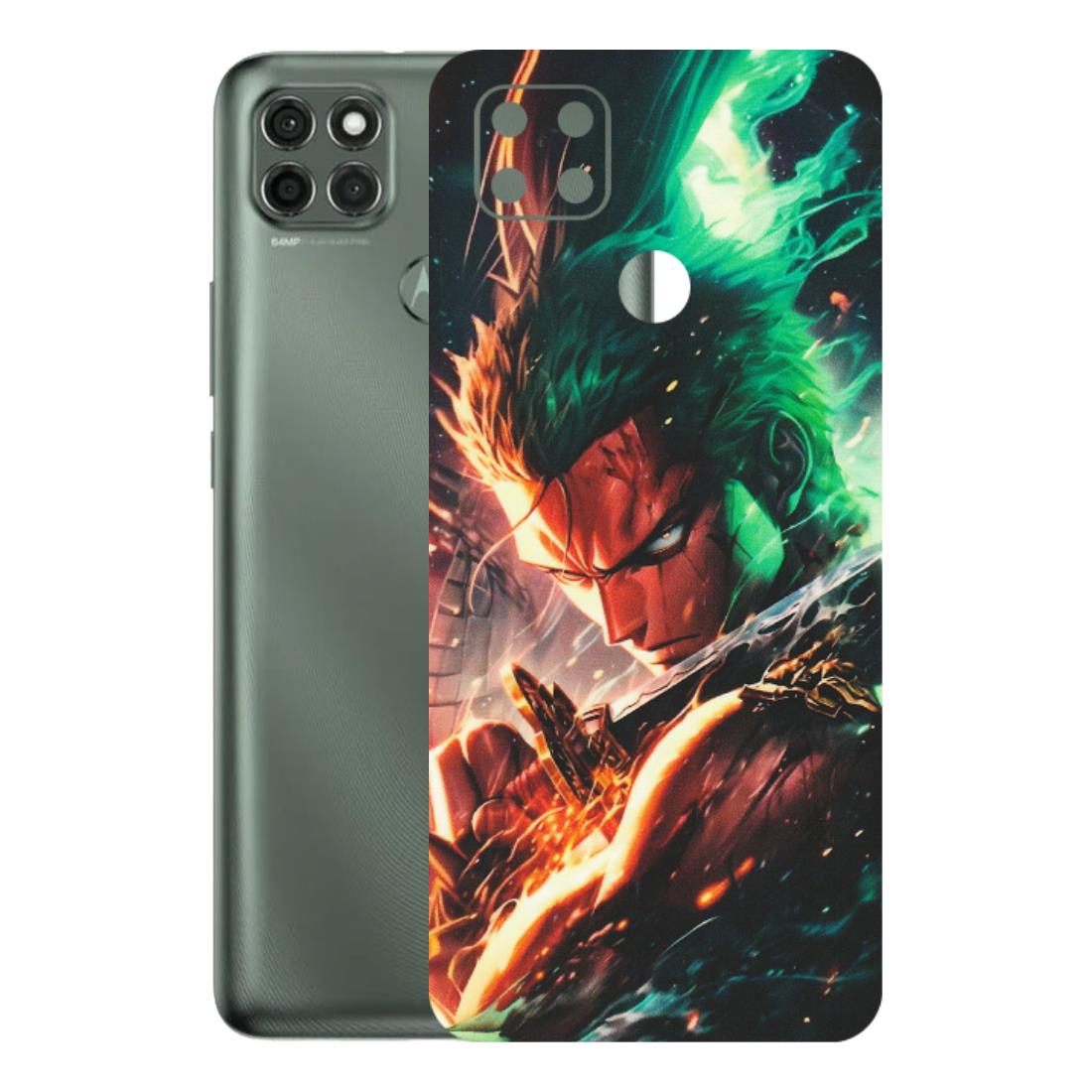 Motorola Phone Skins (All Models) - Anime Gojo Sword - Matte Finish (M-32) Motorola Moto G9 Power