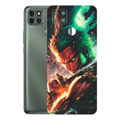 Motorola Phone Skins (All Models) - Anime Gojo Sword - Matte Finish (M-32) Motorola Moto G9 Power