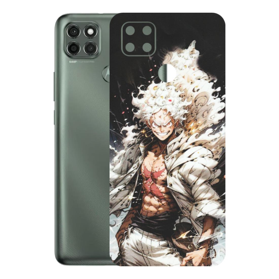 Motorola Phone Skins (All Models) - Anime Angry Classy Character - Matte Finish (M-34) Motorola Moto G9 Power